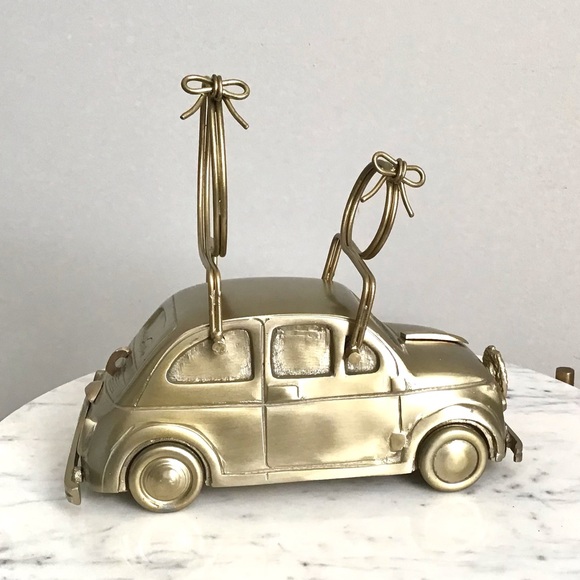 Anthropologie Car Wine Bottle Holder New In Box Rare - Picture 10 of 12